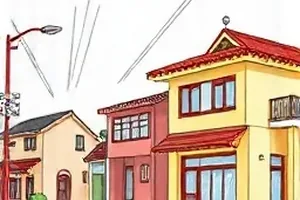 玻璃温室封面：结霜的温室玻璃与门内隐约的人影